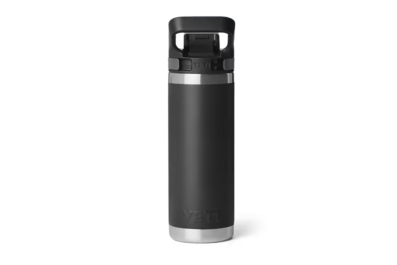 YETI Rambler 18oz Flip Chug Water Bottle Black